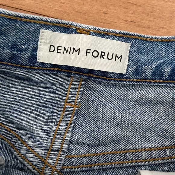 👖DENIM FORUM THE JONI HIGH RISE LOOSE JEANS👖 - Picture 5 of 8